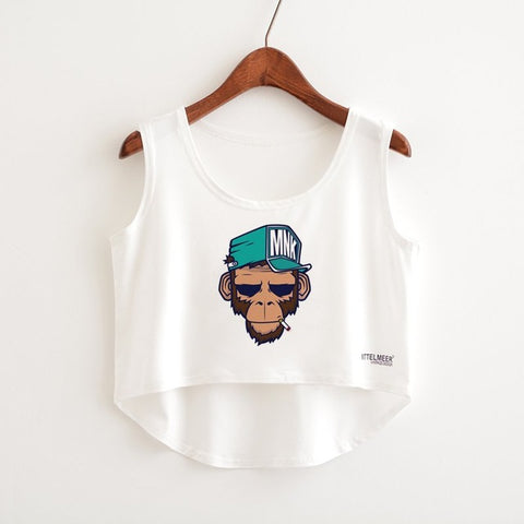 Narcissistic Cat Candy Crop Top